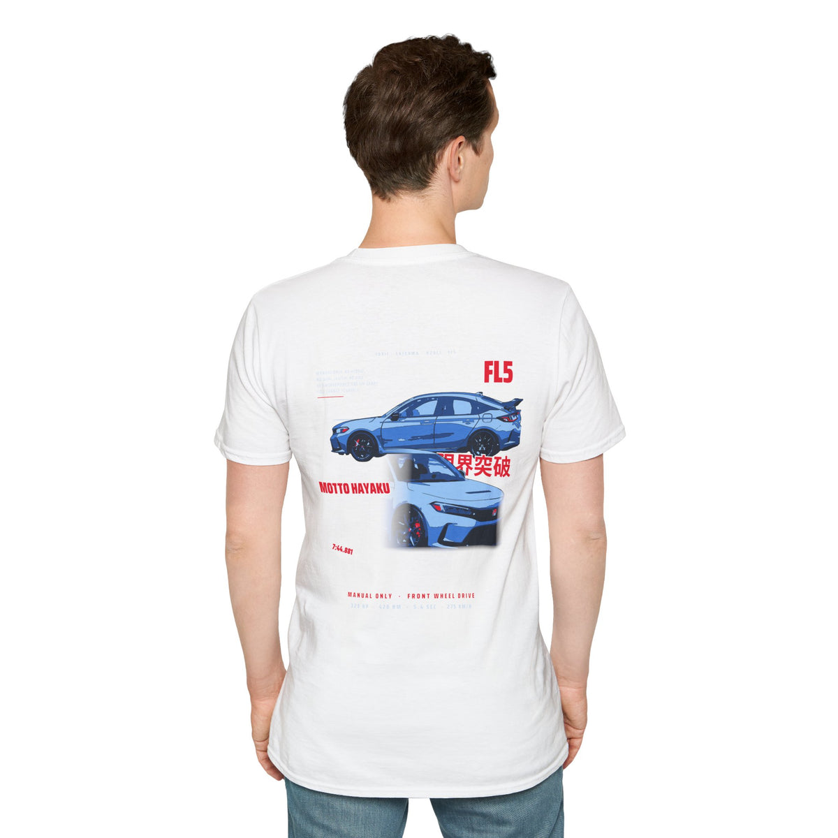 Copy of Front-Wheel-Drive Hot Hatch Tee — JDM Racing Graphic