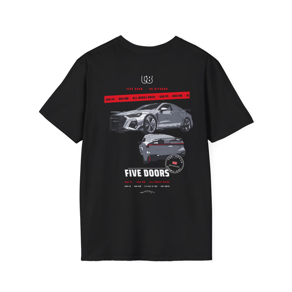 Copy of 600 HP Five-Door Tee — V8 Biturbo Sportback Graphic