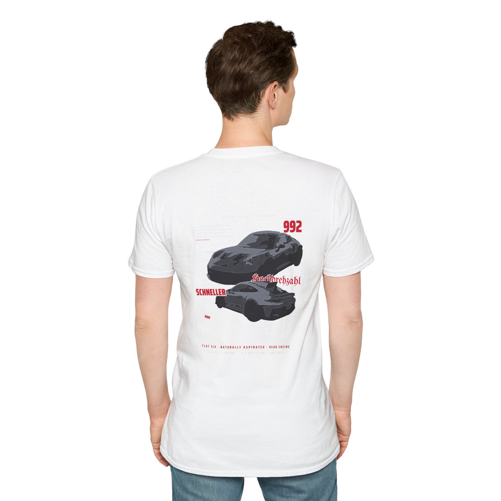 Nine Thousand — Rear-Engined Track Coupé Graphic Tee