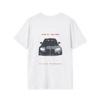 510 HP Rear-Wheel-Drive Saloon T-Shirt — Dark Streetwear