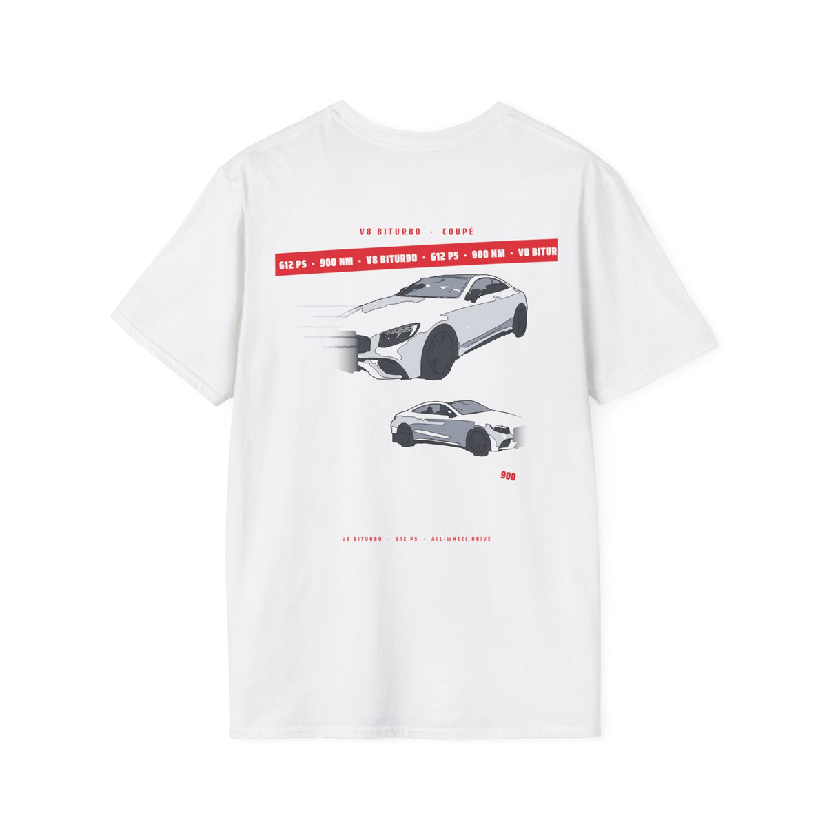 Copy of 612 HP Coupé T-Shirt — Premium Automotive Streetwear
