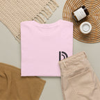 Car Graphic Tee — Pink Sports Car Illustration Back Print