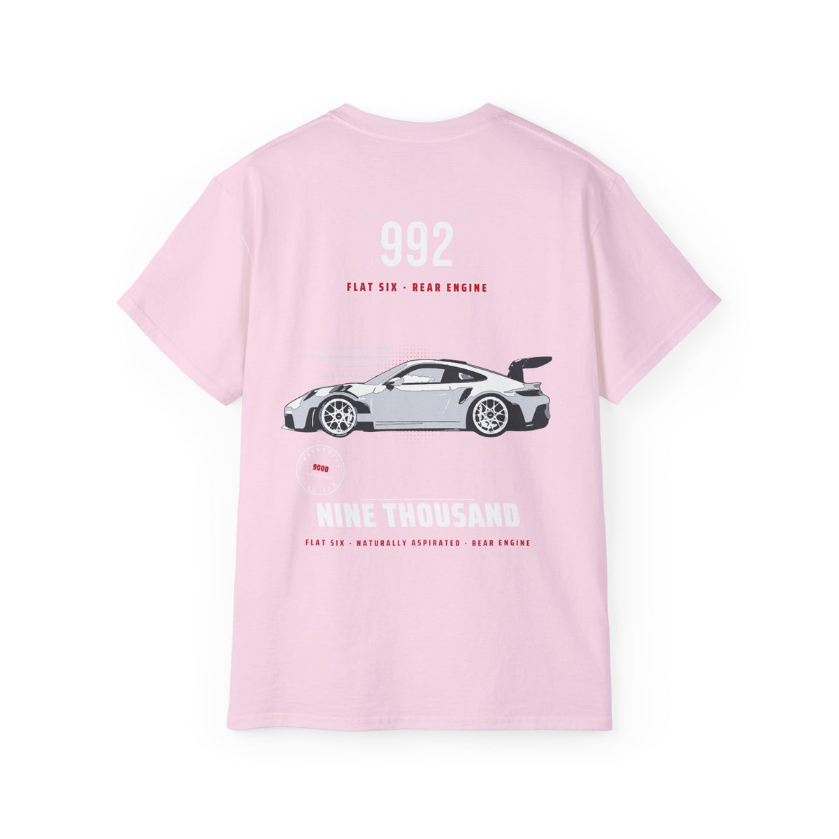 Flat Six Rear Engine Porsche-Inspired Sports Car Tee