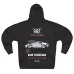 Flat-Six Mono White Tee — Naturally Aspirated Racing