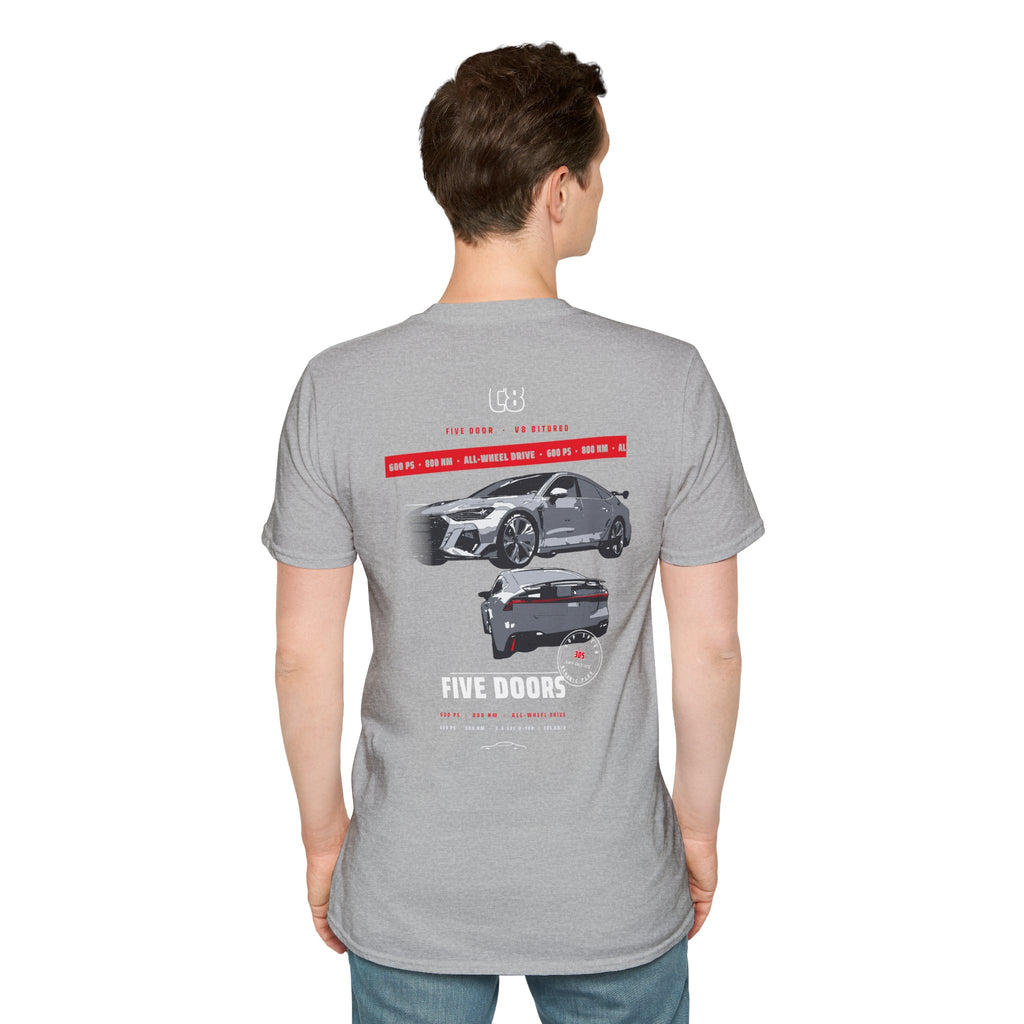 Copy of 600 HP Five-Door Tee — V8 Biturbo Sportback Graphic